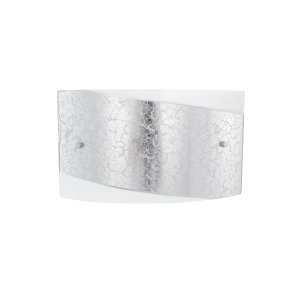 Wall Silver lamp E27 *2 L35 H20 