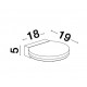 Anthracite Die-Casting Aluminium & Acrylic Diffuser LED 10 Watt 744Lm 3000K 200-240 Volt Beam Angle 113 O IP65 L: 18 W: 19 H: 5 