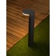 Anthracite Die-Casting Aluminium & Acrylic Diffuser LED 10 Watt 795Lm 3000K 200-240 Volt Beam Angle 113 O IP65 L: 18 W: 19 H: 65