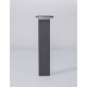 Anthracite Die-Casting Aluminium & Acrylic Diffuser LED 10 Watt 795Lm 3000K 200-240 Volt Beam Angle 113 O IP65 L: 18 W: 19 H: 65