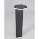 Anthracite Die-Casting Aluminium & Acrylic Diffuser LED 10 Watt 795Lm 3000K 200-240 Volt Beam Angle 113 O IP65 L: 18 W: 19 H: 65
