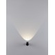 Black Aluminium Glass Diffuser Osram LED 6 Watt 594Lm 3000K 220-240V IP54 D: 6 W: 12 H: 4 cm 