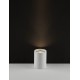White Aluminium Glass Diffuser LED 9 Watt 579Lm 3000K 100-240 Volt 50Hz Beam Angle 120o IP54 D: 8 H: 11 cm 