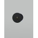 Black Aluminium LED 3 Watt 170Lm 220-240 Volt 50Hz 3000K IP54 D: 7 H: 6.5 cm Cut Out: 5.5 cm 