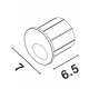 Black Aluminium LED 3 Watt 170Lm 220-240 Volt 50Hz 3000K IP54 D: 7 H: 6.5 cm Cut Out: 5.5 cm 