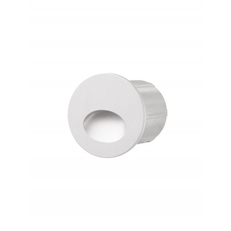 White Aluminium LED 3 Watt 170Lm 220-240 Volt 50Hz 3000K IP54 D: 7 H: 6.5 cm Cut Out: 5.5 cm 