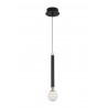 Pendant Light Black+Satin Golden LED5W 3000K D:12 H:120