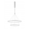 Pendant Lamp SMD Eaglerise TRIAC Driver 60W 3000K White color 600+395*2000mm 120o IP20
