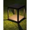 Anthracite Die-Casting Aluminium LED 8 Watt 440Lm 3000K 200-240 Volt 50Hz Beam Angle 108 O IP65 L: 18 W: 18 H: 23 cm