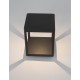 Anthracite Die-Casting Aluminium LED 8 Watt 440Lm 3000K 200-240 Volt 50Hz Beam Angle 108 O IP65 L: 18 W: 18 H: 23 cm 