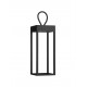 Sandy Black Aluminium LED 4 Watt 3.7 Volt 223Lm 3000K IP54 Switch On/Off USB Wire L: 12 W: 12 H: 30 cm 