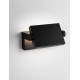 Sandy Black Aluminium LED 20 Watt 220-240 Volt 1261Lm 3000K IP54 L: 21 W: 10 H: 17 cm 