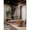 Sandy Black Aluminium LED 10 Watt 220-240 Volt 893Lm 3000K IP65 D: 10 H: 28 cm
