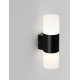 Sandy Black Aluminium LED 10 Watt 220-240 Volt 893Lm 3000K IP65 D: 10 H: 28 cm 