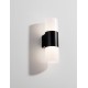 Sandy Black Aluminium LED 10 Watt 220-240 Volt 893Lm 3000K IP65 D: 10 H: 28 cm 