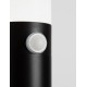 Sandy Black Aluminium LED 10 Watt 220-240 Volt 685Lm 3000K IP65 With Sensor D: 9.5 H: 60 cm 