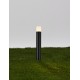 Sandy Black Aluminium LED 10 Watt 220-240 Volt 685Lm 3000K IP65 D: 8 H: 60 cm 