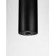 Sandy Black Aluminium LED 10 Watt 220-240 Volt 685Lm 3000K IP65 D: 8 H: 60 cm 