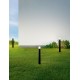 Sandy Black Aluminium LED 10 Watt 220-240 Volt 685Lm 3000K IP65 D: 8 H: 80 cm 