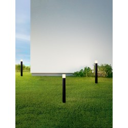 Sandy Black Aluminium LED 10 Watt 220-240 Volt 685Lm 3000K IP65 D: 8 H: 80 cm 