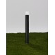 Sandy Black Aluminium LED 10 Watt 220-240 Volt 685Lm 3000K IP65 D: 8 H: 80 cm 