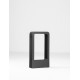 Sandy Black Aluminium LED 7 Watt 220-240 Volt 369Lm 3000K IP65 L: 16.3 W: 5.7 H: 30 cm 