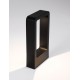Sandy Black Aluminium LED 7 Watt 220-240 Volt 369Lm 3000K IP65 L: 16.3 W: 5.7 H: 30 cm 