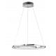 Pendant Light Chrome & Deep Satin White LED47.5W 3000K Dim 2280lm D62 H120 
