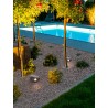 Stone Gray Concrete LED GU10 1x10Watt 100-220Volt IP65 Bulb Excluded L:20 W:14 H:12 cm