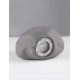 Stone Gray Concrete LED GU10 1x10Watt 100-220Volt IP65 Bulb Excluded L:20 W:14 H:12 cm 