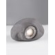 Stone Gray Concrete LED GU10 1x10Watt 100-220Volt IP65 Bulb Excluded L:20 W:14 H:12 cm 