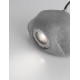 Stone Gray Concrete LED GU10 1x10Watt 100-220Volt IP65 Bulb Excluded L:20 W:14 H:12 cm 