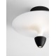 Sandy Black & White Aluminium LED 11 Watt 220-240Volt 908Lm 3000K IP20 D: 34 H: 24 cm 