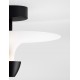 Sandy Black & White Aluminium LED 11 Watt 220-240Volt 908Lm 3000K IP20 D: 34 H: 24 cm 