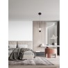 Sandy Black & White Aluminium LED 11 Watt 220-240Volt 908Lm 3000K IP20 D: 26 H: 180 cm