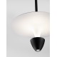 Sandy Black & White Aluminium LED 11 Watt 220-240Volt 908Lm 3000K IP20 D: 26 H: 180 cm 