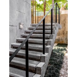 Gray Cement LED 8 Watt 220-240Volt 418Lm 3000K IP65 L: 20 W: 9 H: 21.5 cm 
