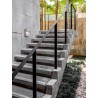 Gray Cement LED 8 Watt 220-240Volt 418Lm 3000K IP65 L: 20 W: 9 H: 21.5 cm