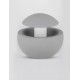 Gray Cement LED G9 1x5 Watt 100-240Volt IP65 bulb excluded D: 15 H: 13.5 cm 