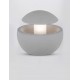Gray Cement LED G9 1x5 Watt 100-240Volt IP65 bulb excluded D: 15 H: 13.5 cm 
