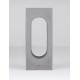 Triac Dimmable Gray Cement LED 6 Watt 220-240 Volt 279Lm 3000K IP65 L: 15 W: 15 H: 35 cm 