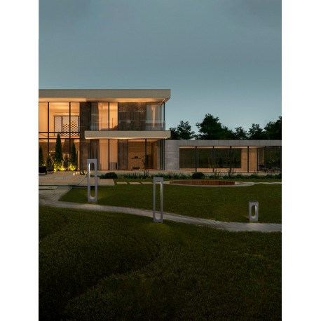 Triac Dimmable Gray Cement LED 6 Watt 220-240 Volt 279Lm 3000K IP65 L: 15 W: 15 H: 70 cm 
