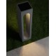 Triac Dimmable Gray Cement LED 6 Watt 220-240 Volt 279Lm 3000K IP65 L: 15 W: 15 H: 70 cm 