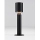 Triac Dimmable Sandy Black Aluminium LED 6 Watt 220-240 Volt 277Lm 3000K IP65 D: 9 H: 29.5 cm 