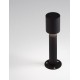Triac Dimmable Sandy Black Aluminium LED 6 Watt 220-240 Volt 277Lm 3000K IP65 D: 9 H: 29.5 cm 