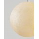 White Texture Resign Black Canopy & Cable LED E27 1x12 Watt 100-240 Volt IP65 bulb excluded D: 40 H: 250cm 