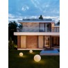 White Texture Resign & White Base with Spike LED E14 1x5 Watt 220-240Volt IP65 bulb excluded D: 25 H: 25 cm