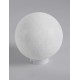White Texture Resign & White Base with Spike LED E14 1x5 Watt 220-240Volt IP65 bulb excluded D: 25 H: 25 cm 