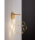 Copper & Gold Metal LED 6 Watt 220-240 Volt 345Lm 3000K IP20 L: 17 W: 23,4 H: 31 cm 