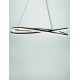 Dimming With Remote Sandy black Aluminium & Structured Acrylic LED 68 Watt 220-240 Volt 5637Lm 3000K IP20 Included Remote Co